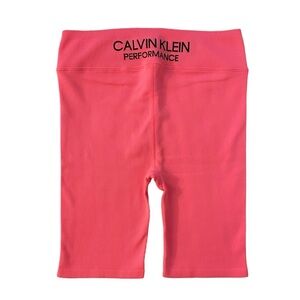 Sport Shorts Calvin Klein Stretch Workout Performance Hot Pink, Size Large